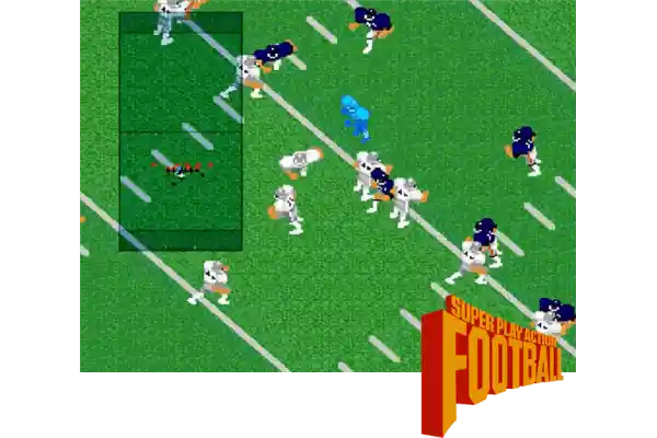 super play action football